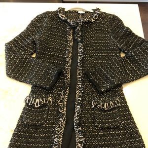 Armani Collezioni 3/4 length sweater coat